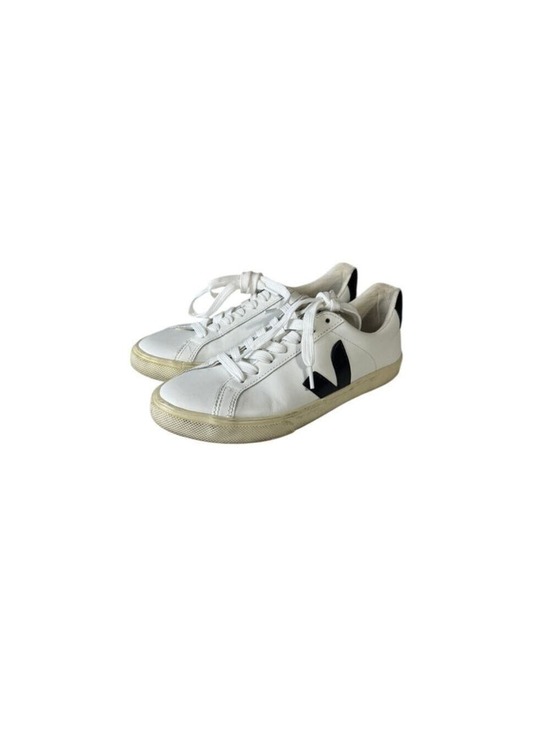 Veja Shoes - Women's Veja White Black Esplar Leather Sneakers Size 6